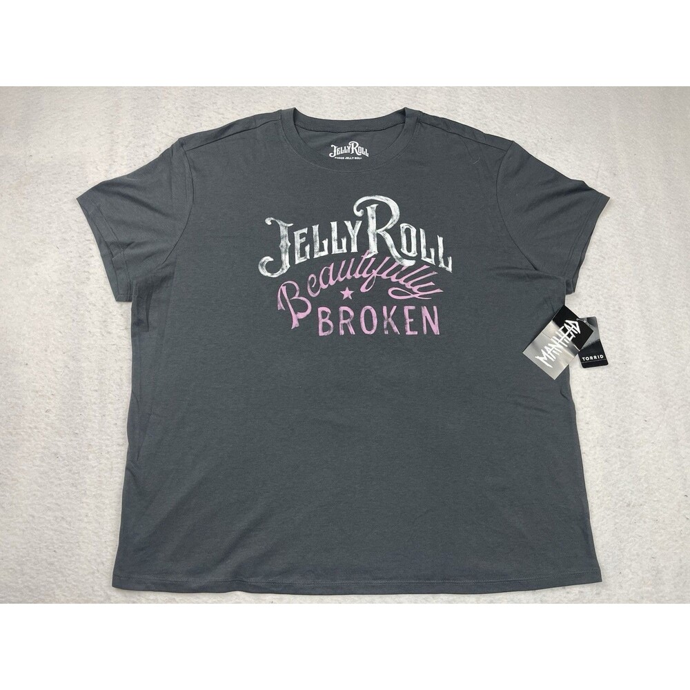 Jelly Roll Women’s 2XL Beautifully Broken T-Shirt NWT